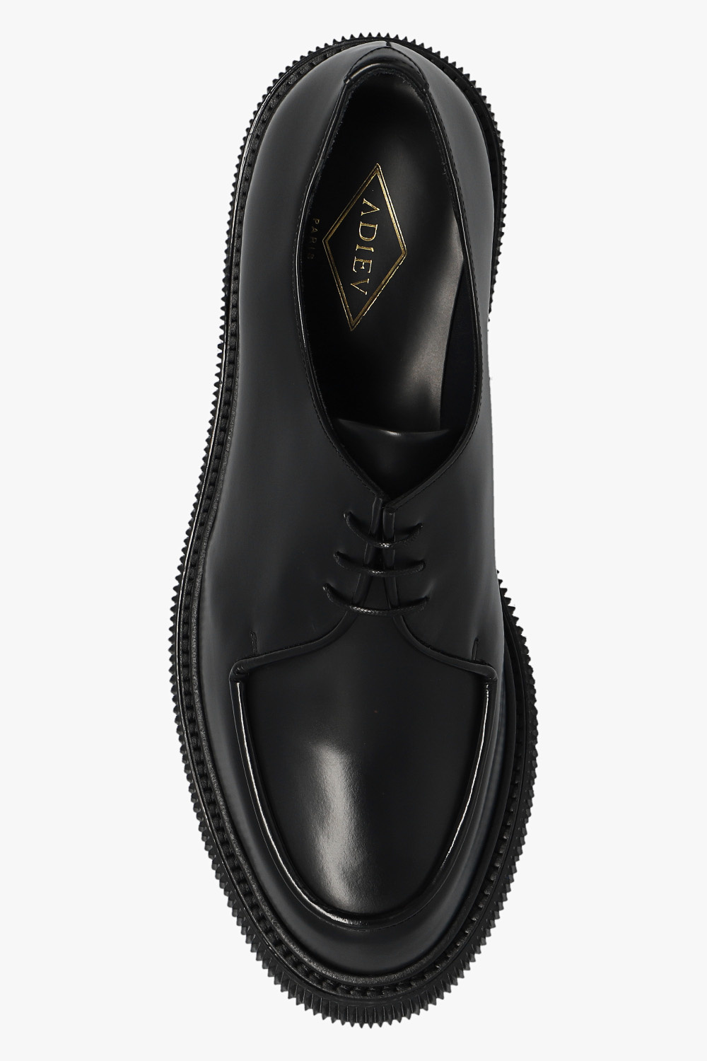 Black 'Type 124' leather shoes Adieu Paris - SchaferandweinerShops